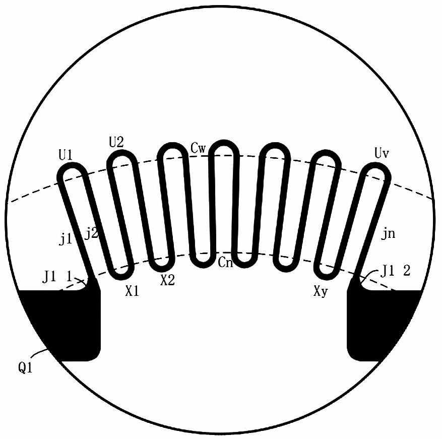 A thin film resistance strain pressure sensor and its layout optimization method