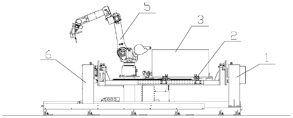A box robot welding system
