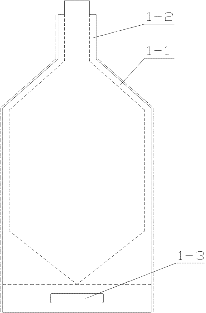 Disposable water bag and processing method thereof