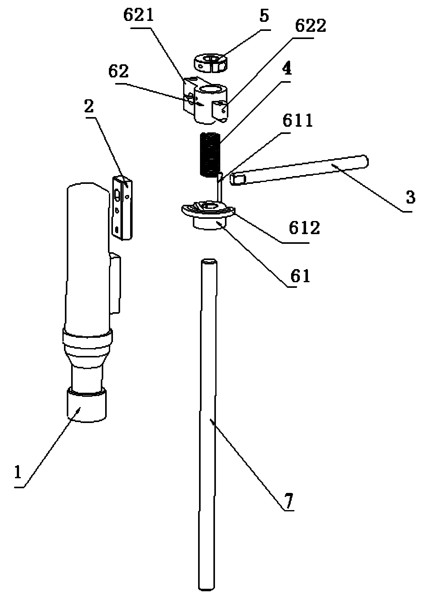 Manually adjustable mechanism for testing flicker values of liquid crystal display panels