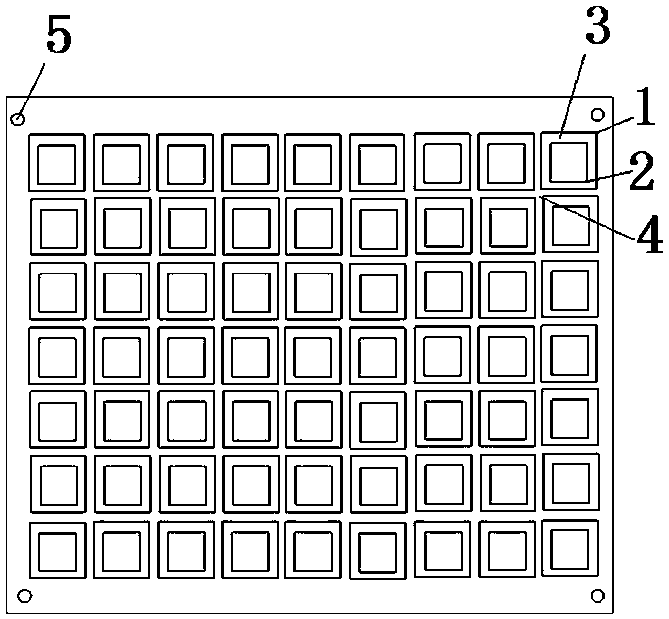 Method for manufacturing universal backing plate of PCB solder mask plug hole