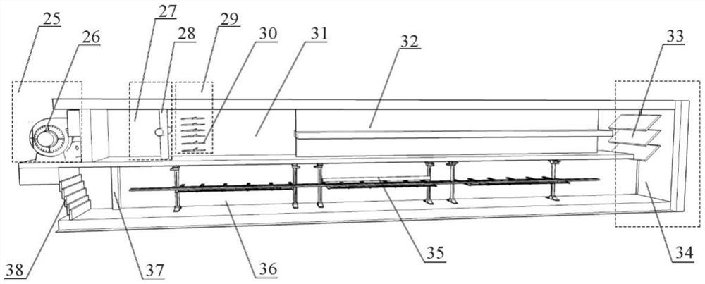 A comprehensive pipe corridor fire experiment platform system and experiment method