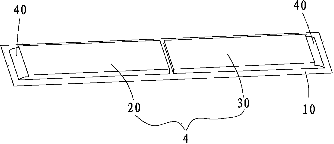 Aluminum plastic membrane of polymer lithium-ion power cell and shell punching method of aluminum plastic membrane