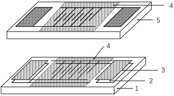 Infrared photoelectric detector based on cobalt-doped lanthanum ferric cobaltate nano-film and manufacturing method thereof