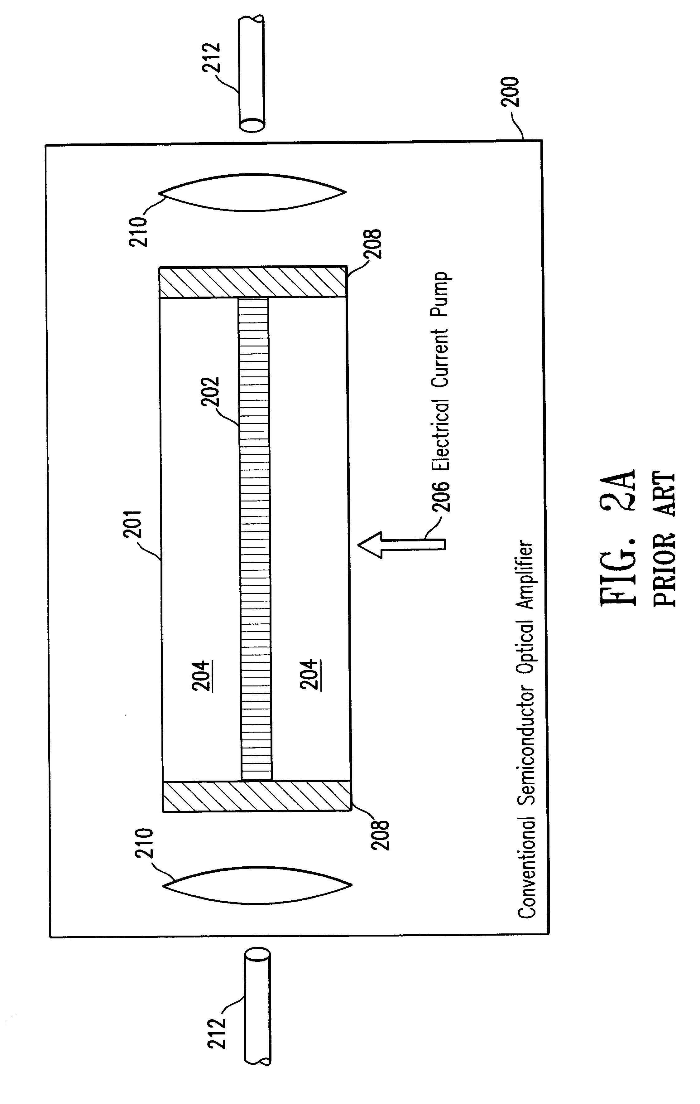Tunable-gain lasing semiconductor optical amplifier