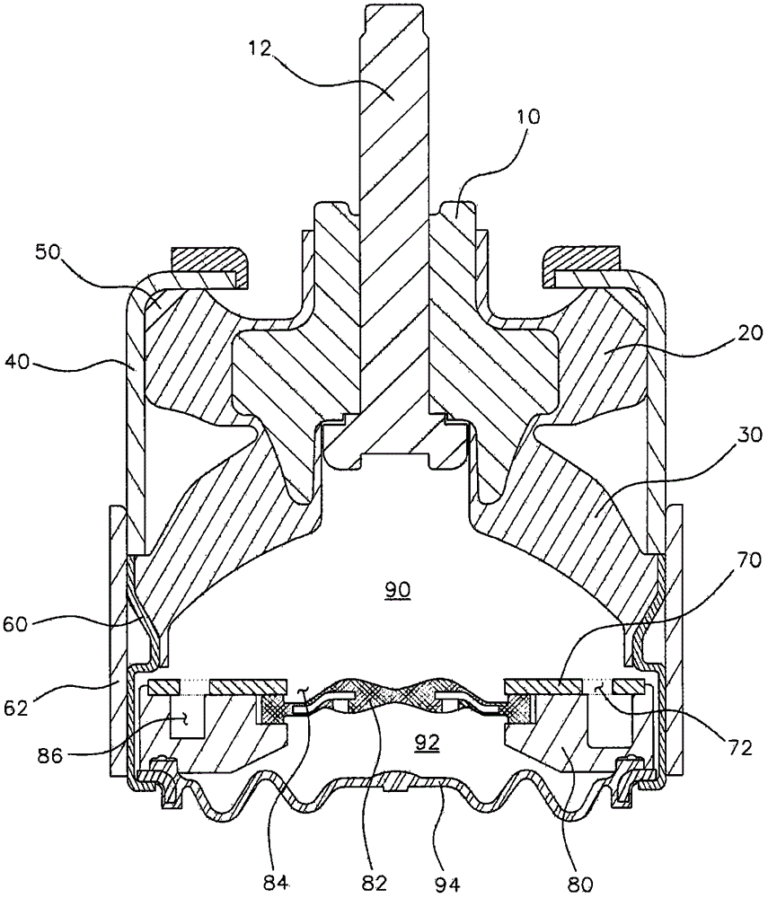 Structure of motor-mount for electric vehicle