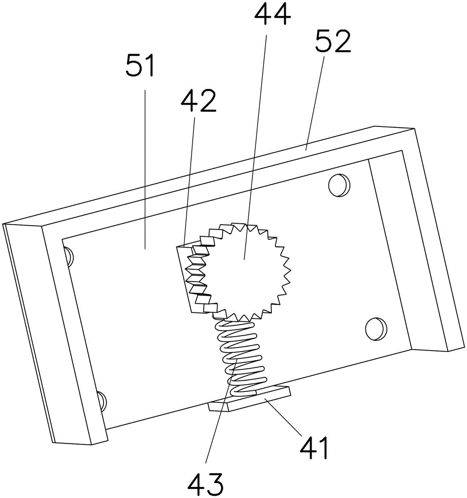 A transmission structure between adjacent conveying rollers