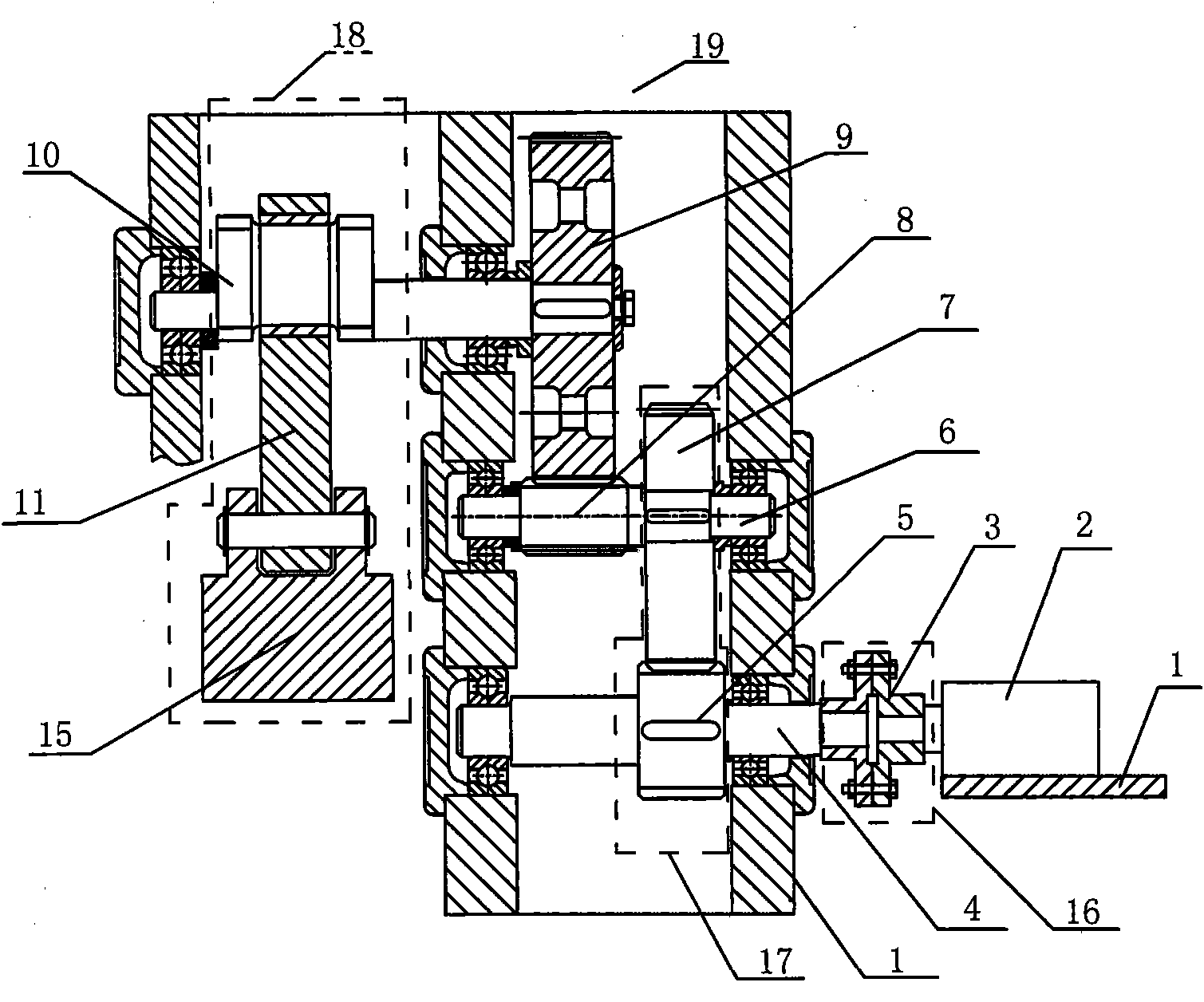 Numerical control servo press machine with non-circular gear transmission mechanism