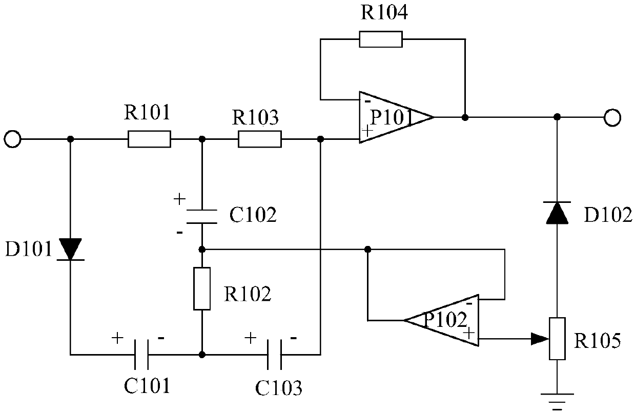 Filtering and wave trapping circuit-based voltage following negative ion generator