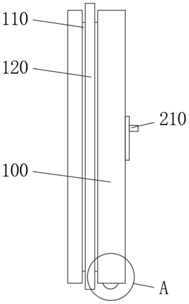 High-strength anti-collision wooden door