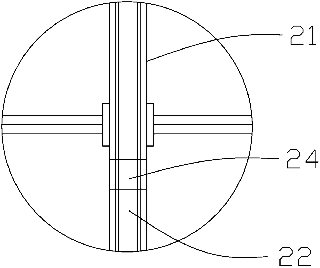 Centrifugal negative-pressure powder feeding and mixing apparatus