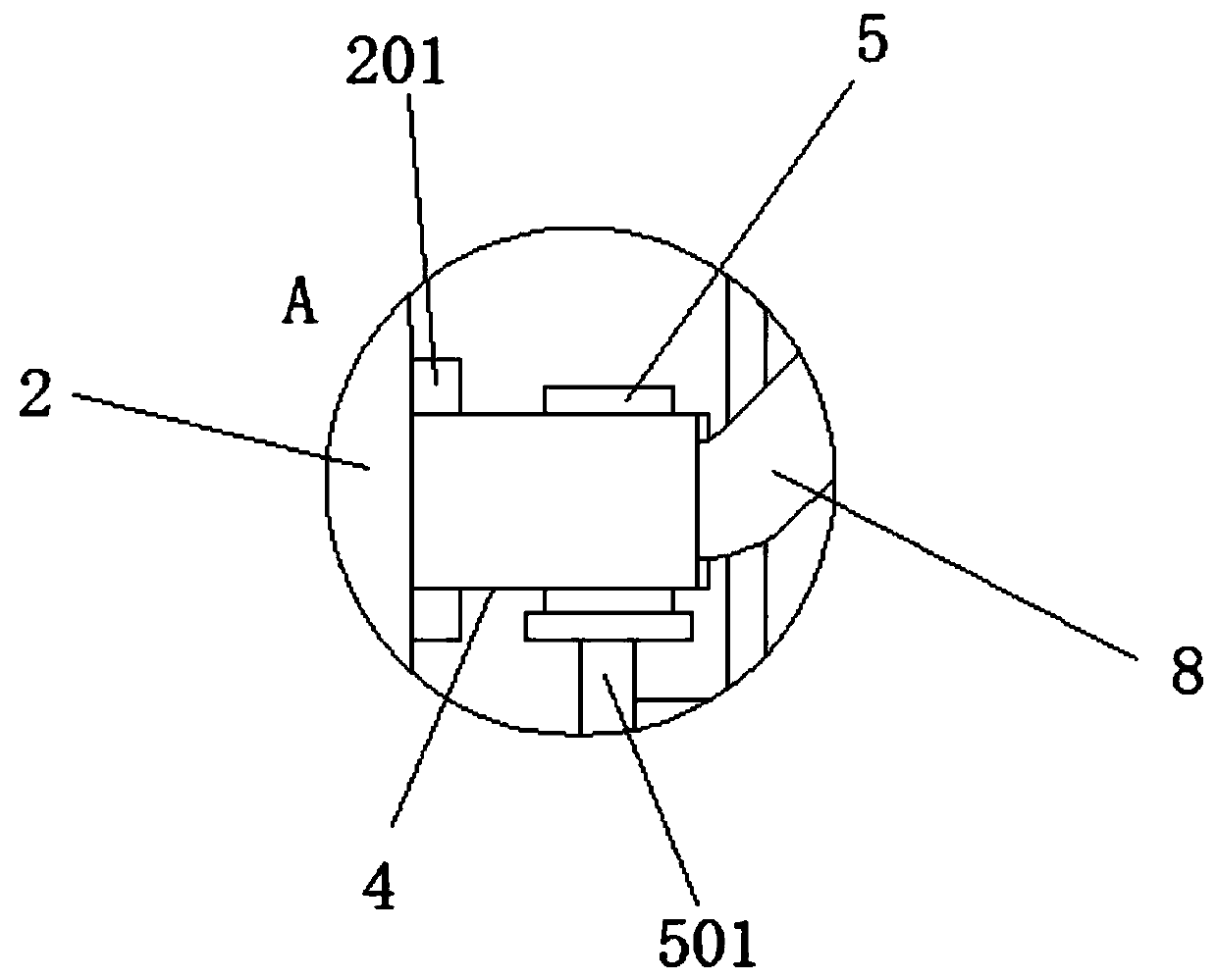 Raw material ball milling equipment for lithium battery production