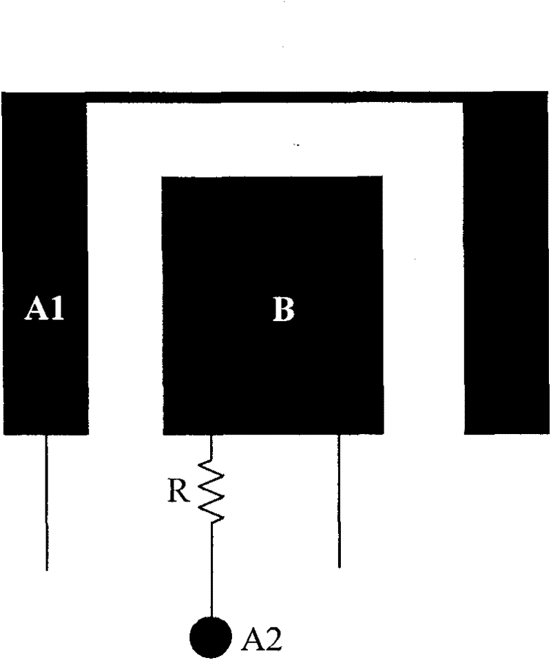 Double-coupling detection circuit, rain sensor and rain identification method