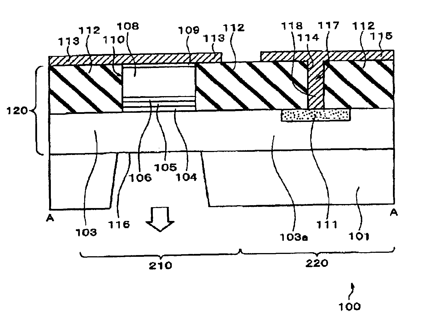 Surface-emitting semiconductor laser and method of manufacturing the same