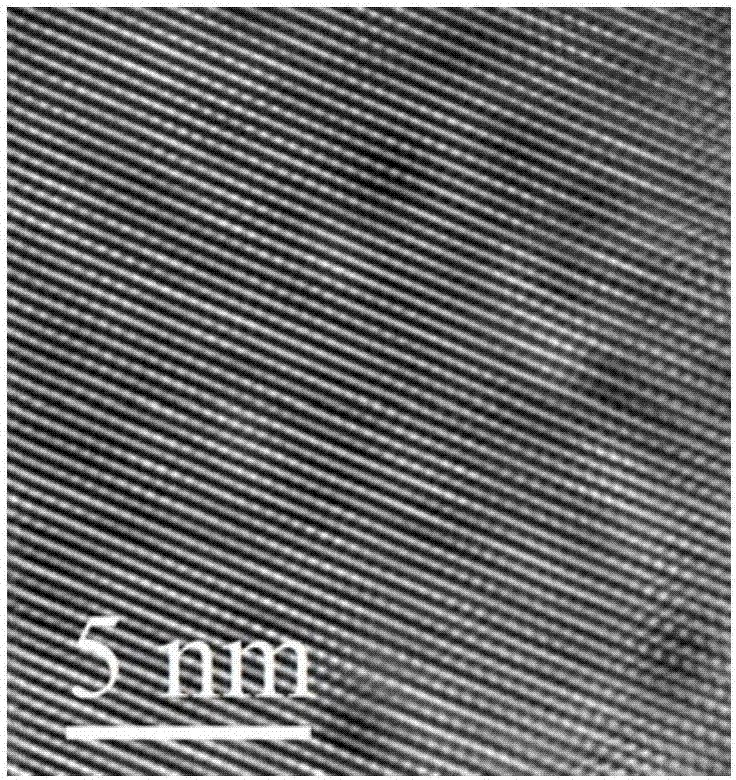 GaN nanometer column grown on Si(111) substrate and preparation method and application thereof
