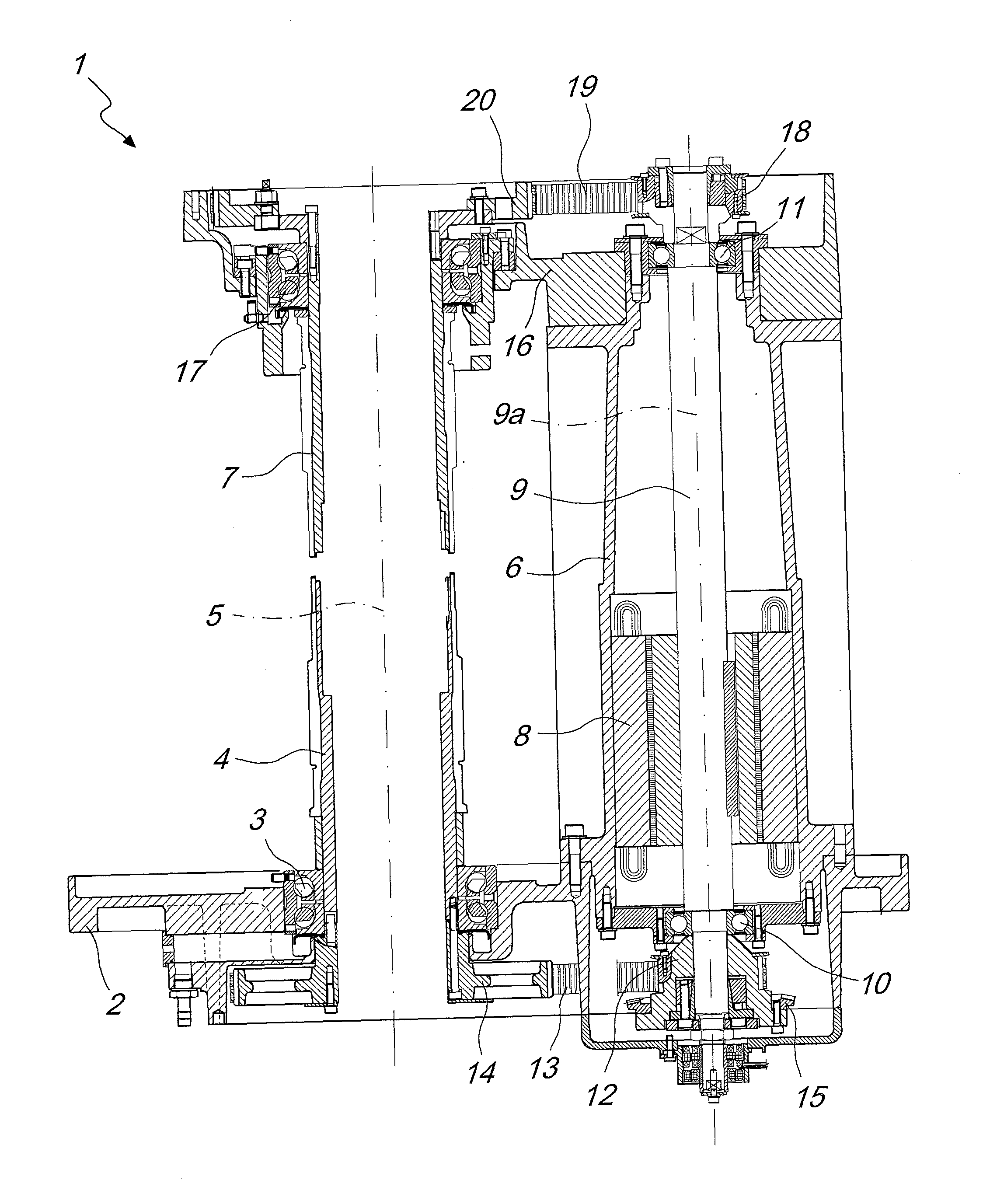 Double-cylinder circular machine, particularly for knitting hosiery items or the like, with simplified actuation mechanism