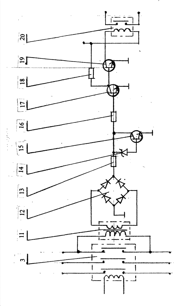 Novel grid-connection control system for small gas generator set