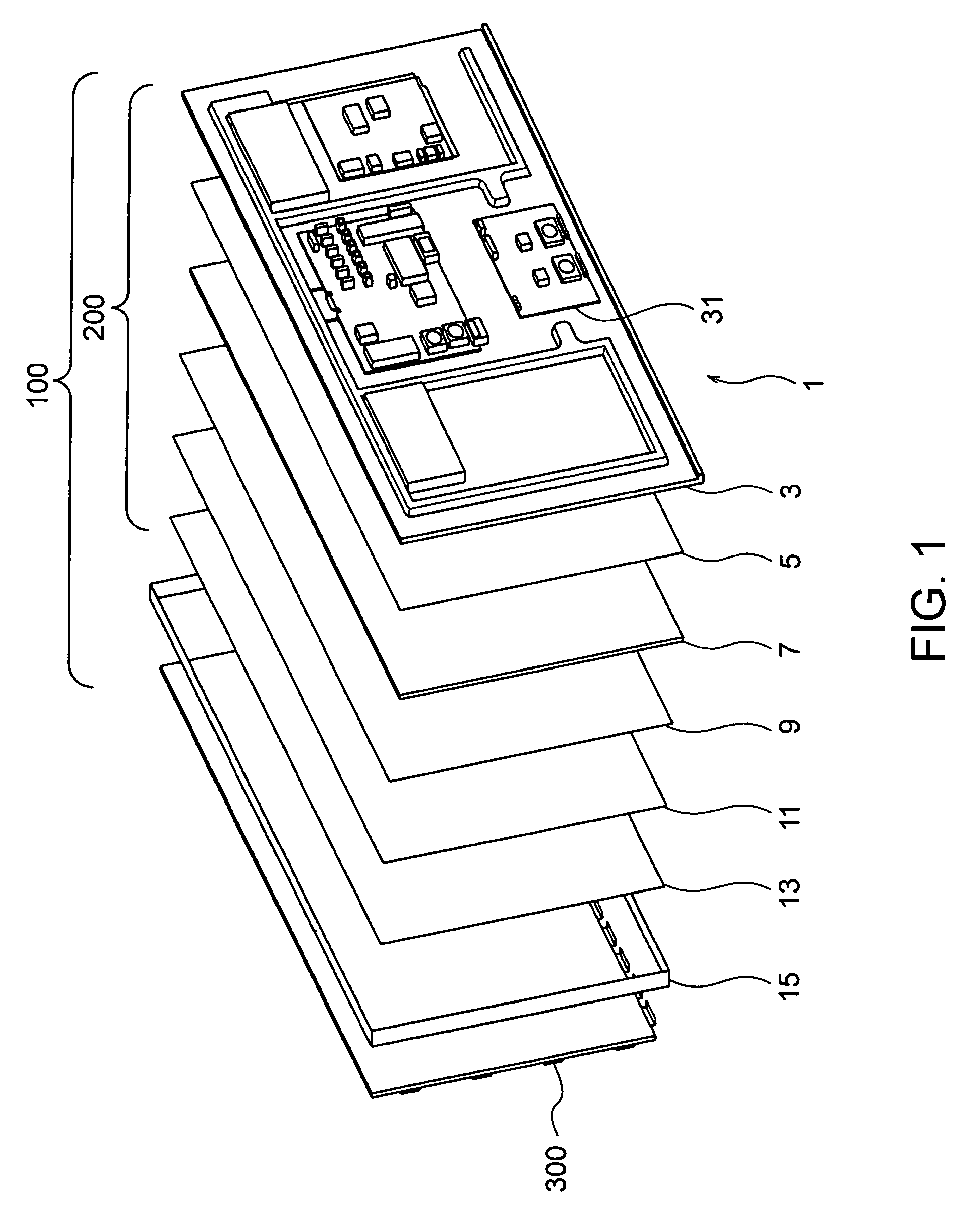 Backlight assembly for supplying electric power to a light-emitting element via a connector and a backlight unit and a liquid crystal display which use the backlight assembly