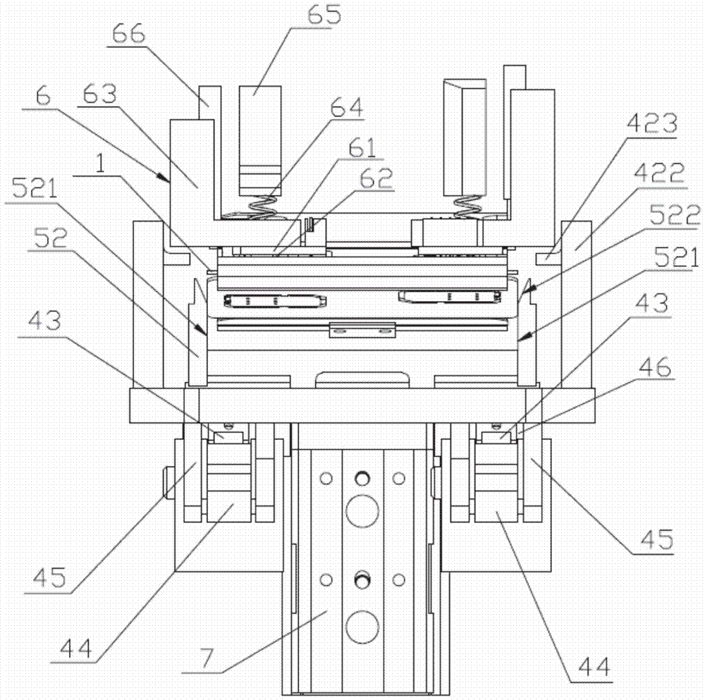 Card feeding positioning mechanism and card feeding positioning method of a smart card chip writing device