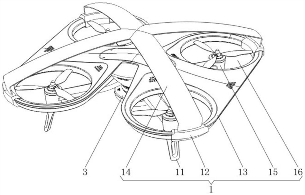 Atmospheric pollution monitoring platform based on unmanned aerial vehicle