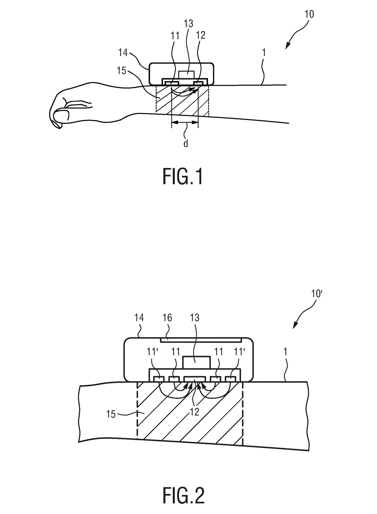 Wearable device and method for determining electro-dermal activity of a subject