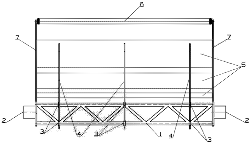 Multi-curved trough solar heat collection system