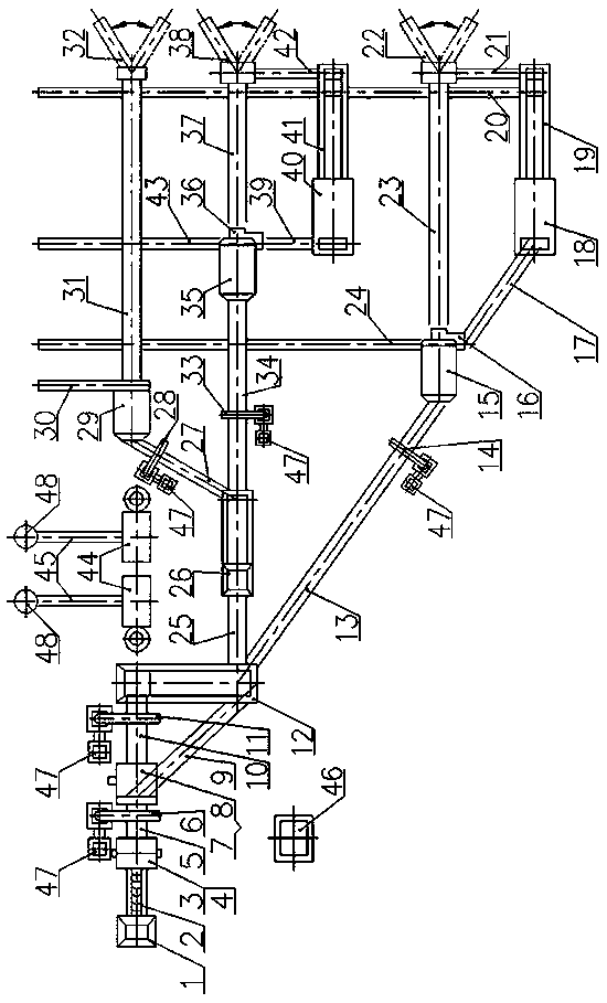 Construction waste environmental protection comprehensive treatment system and its treatment method