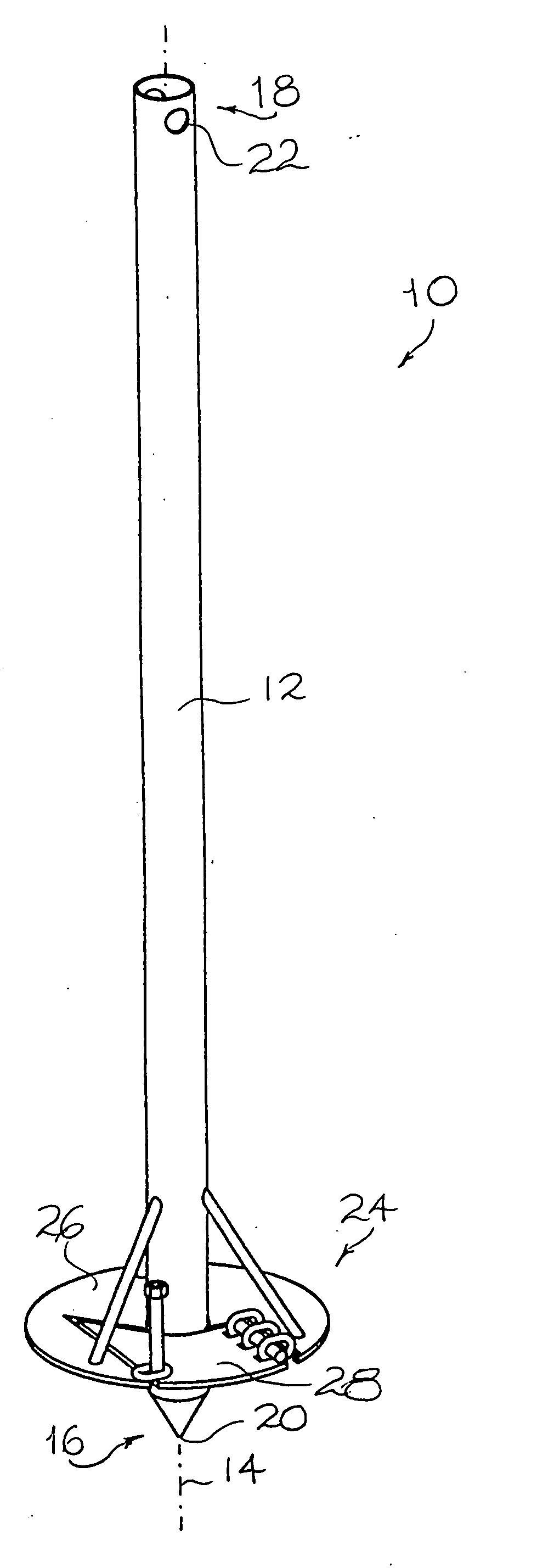 Anchoring device