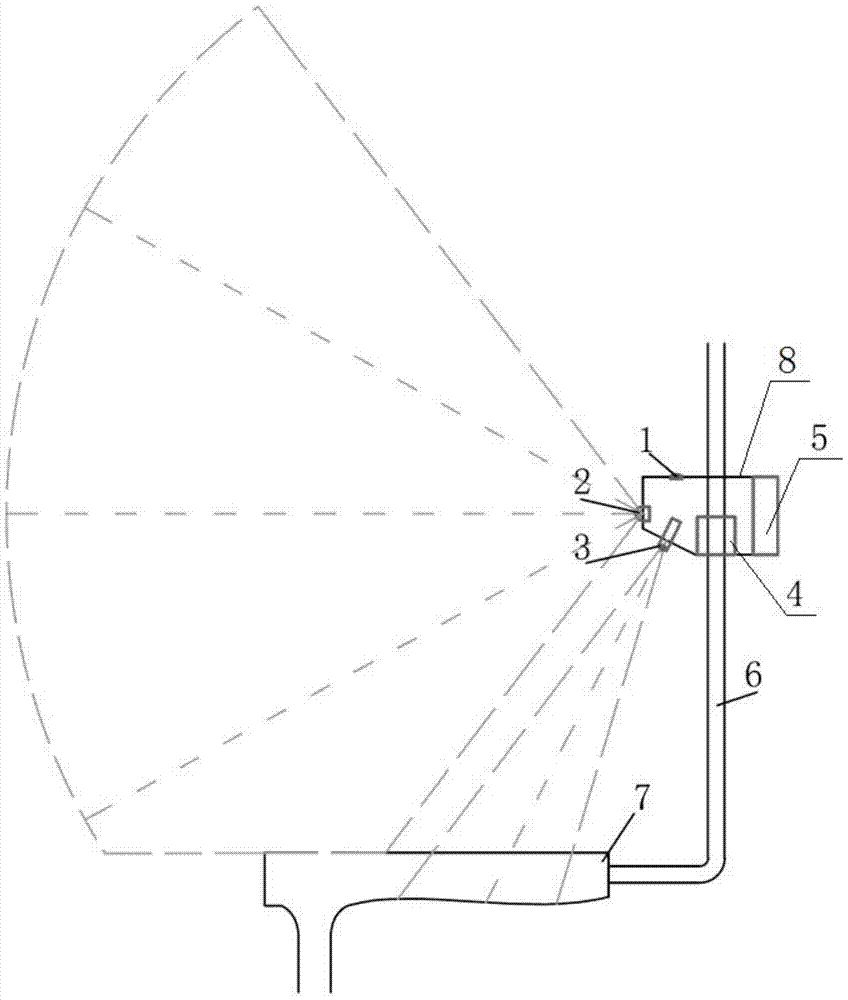 An operating method of an intelligent flow control water supply flushing system