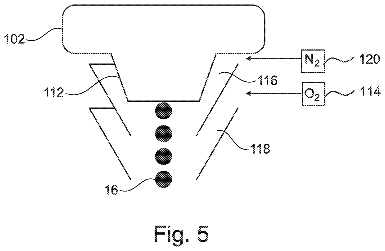 Method and apparatus for additive manufacturing of a component