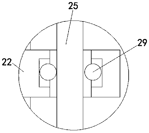 Device and method for cutting lone stone in front of tunnel by utilizing laser