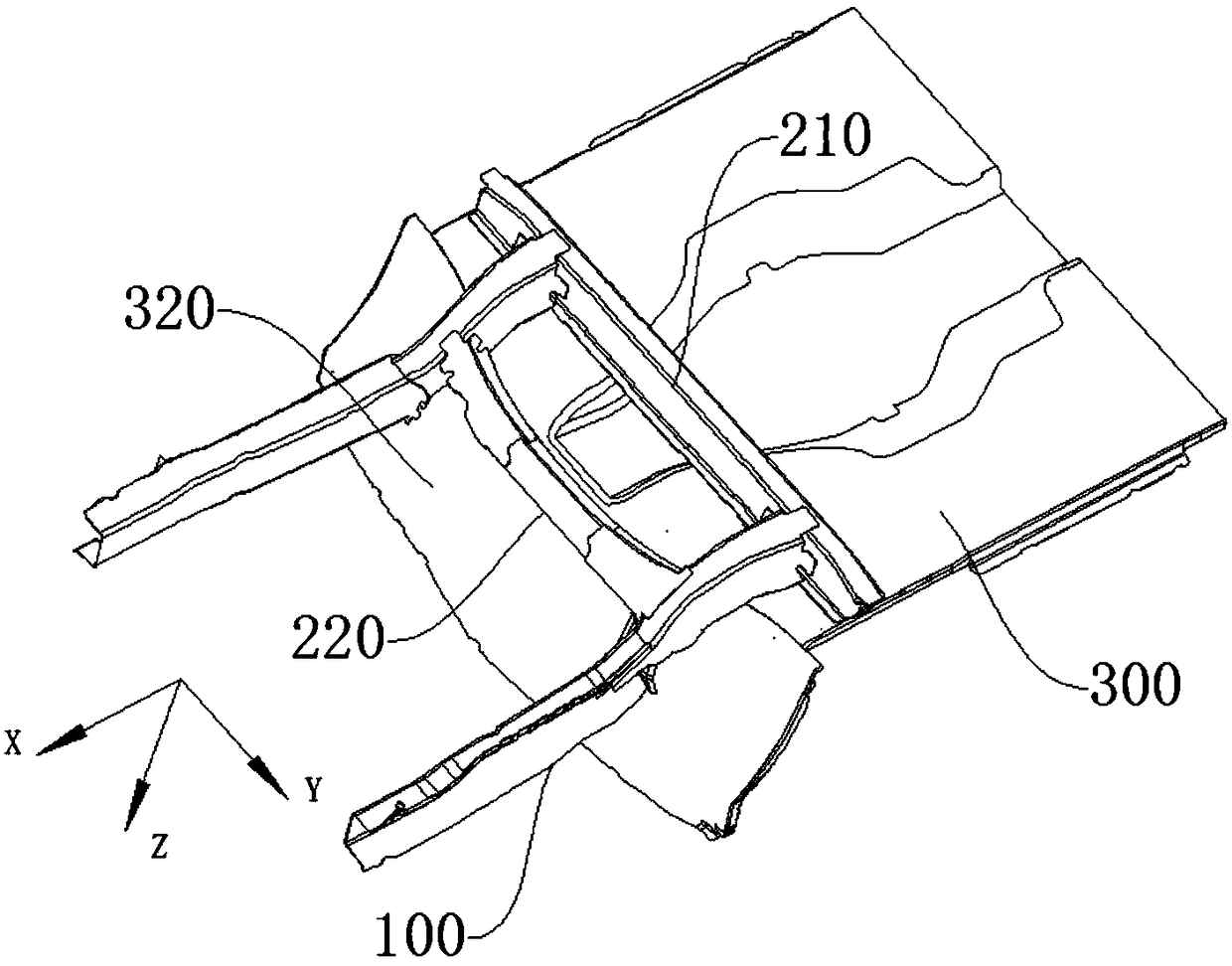 Body structure and vehicle