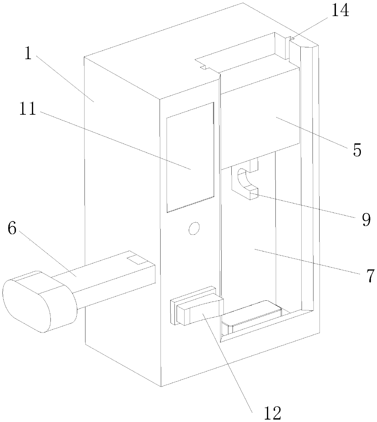 Lock detection device and detection method