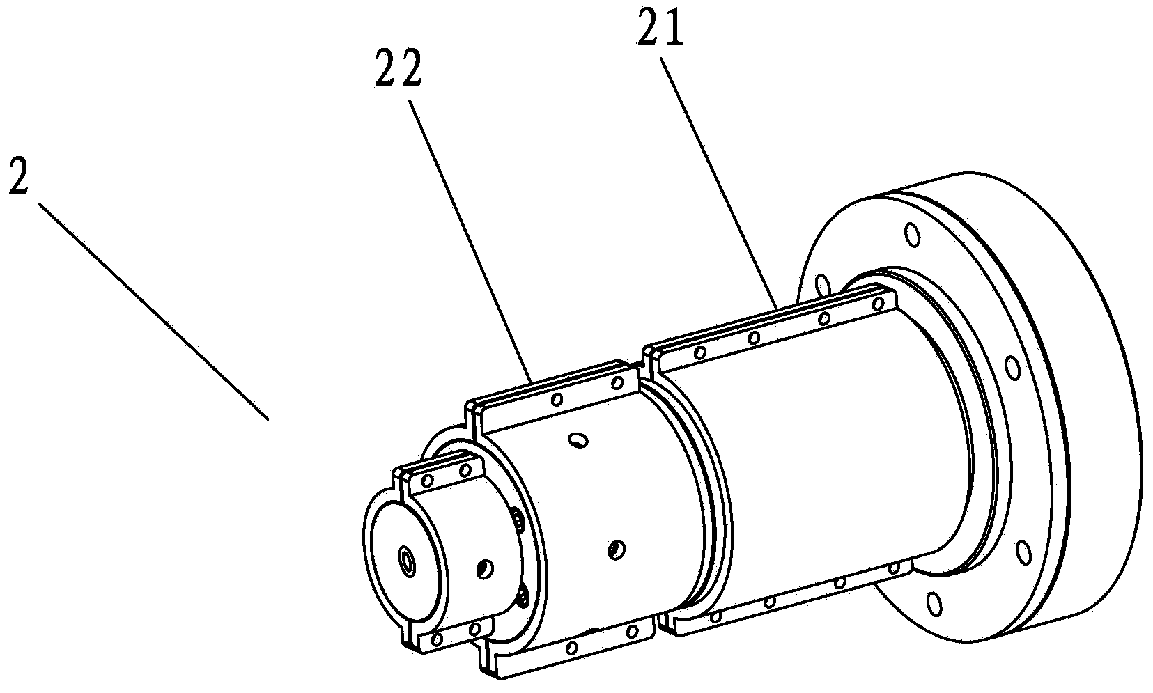 Apparatus used for manufacturing warm and cold swaging stay tube and method for manufacturing lead sleeve by using apparatus