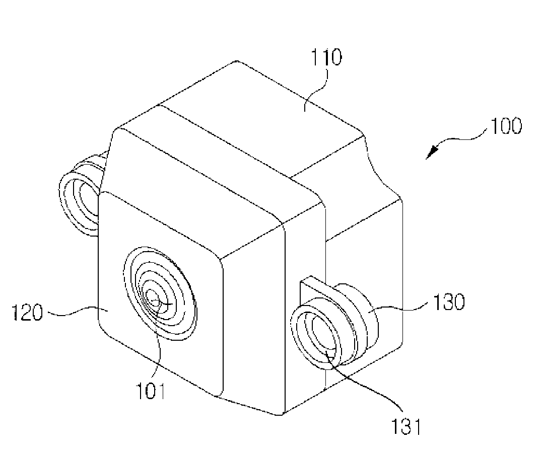 Camera module for vehicle