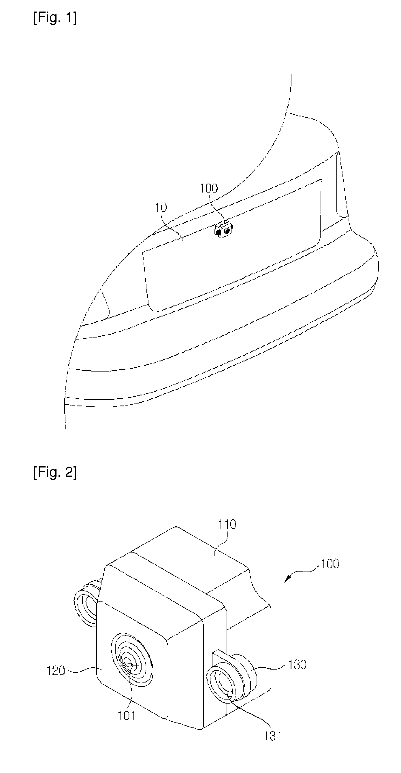 Camera module for vehicle
