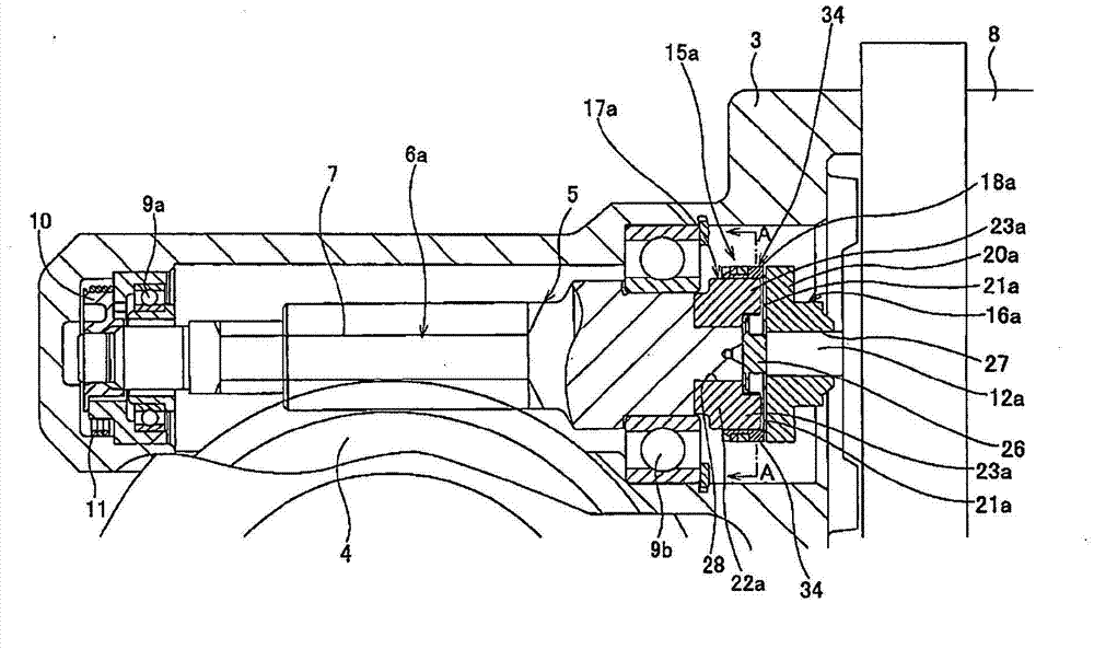 Torque transmission joint and electric power steering device
