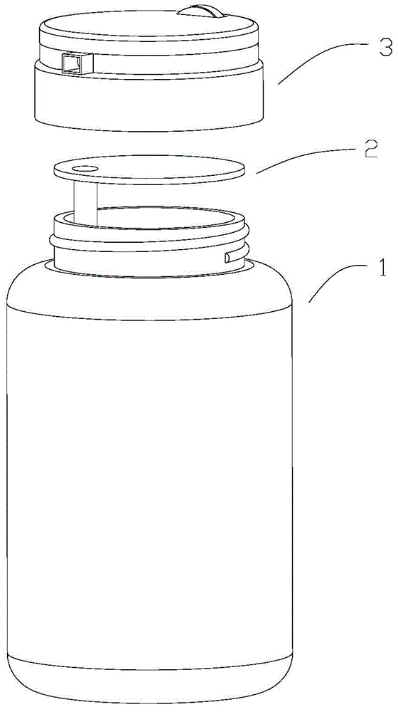 Hand wheel pumping bottle