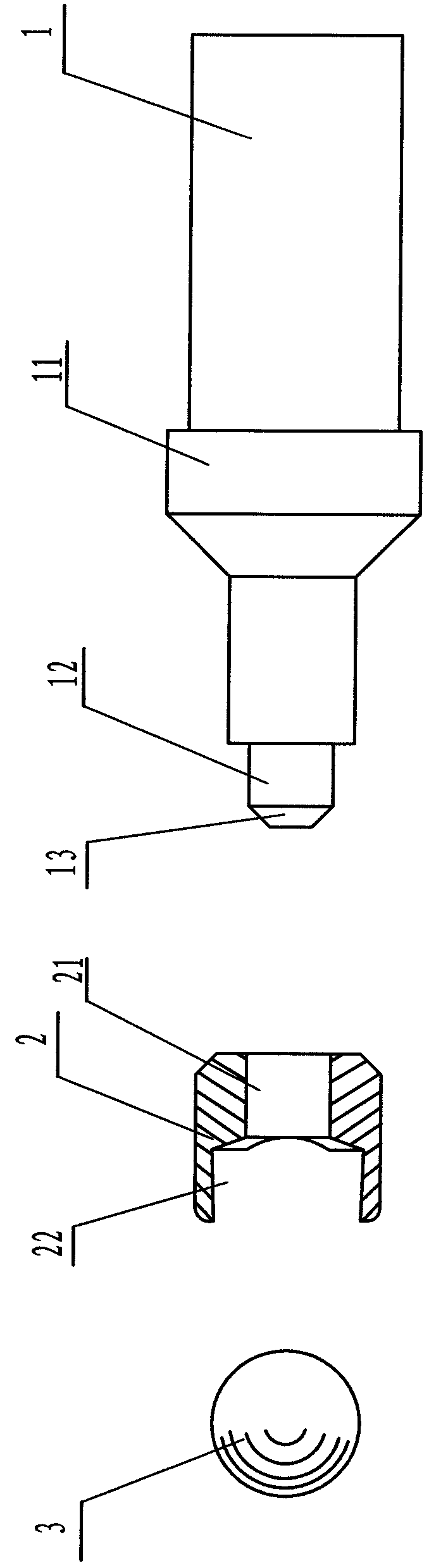 Main valve element of precise pressure reducing valve and production technology