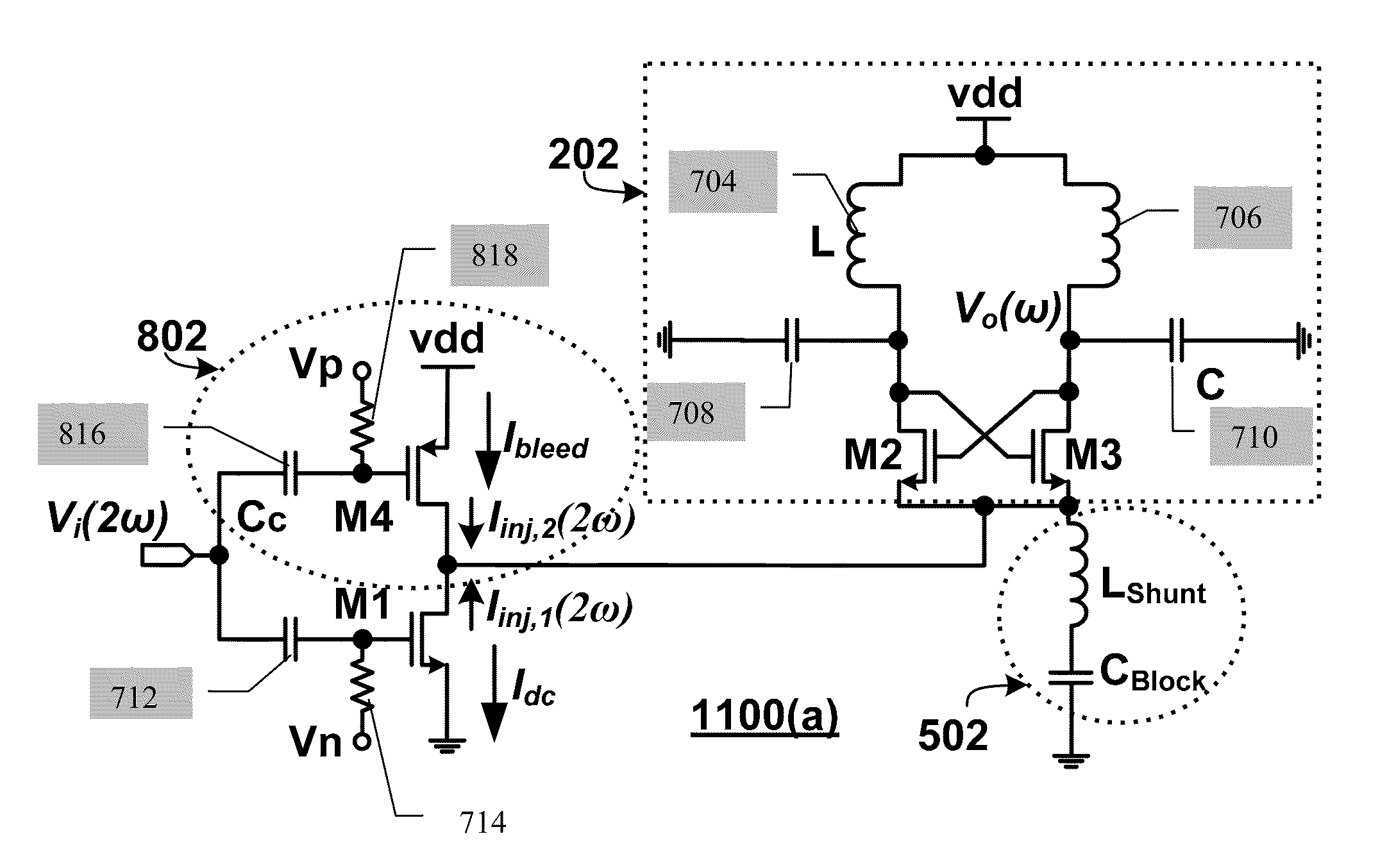 Frequency divider using an injection-locking-range enhancement technique
