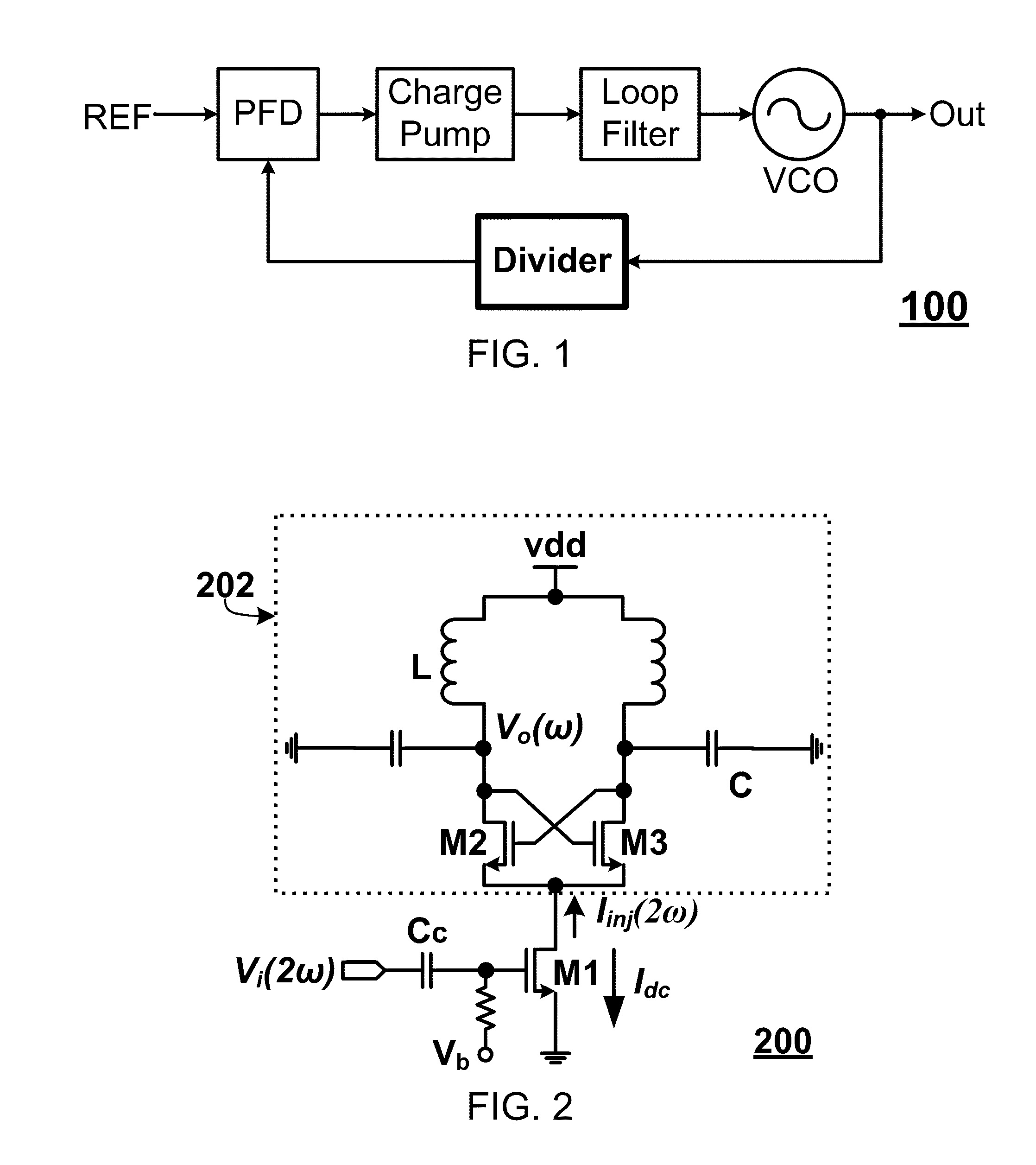 Frequency divider using an injection-locking-range enhancement technique