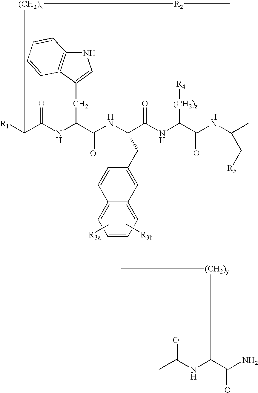 Cyclic peptides for treatment of cachexia