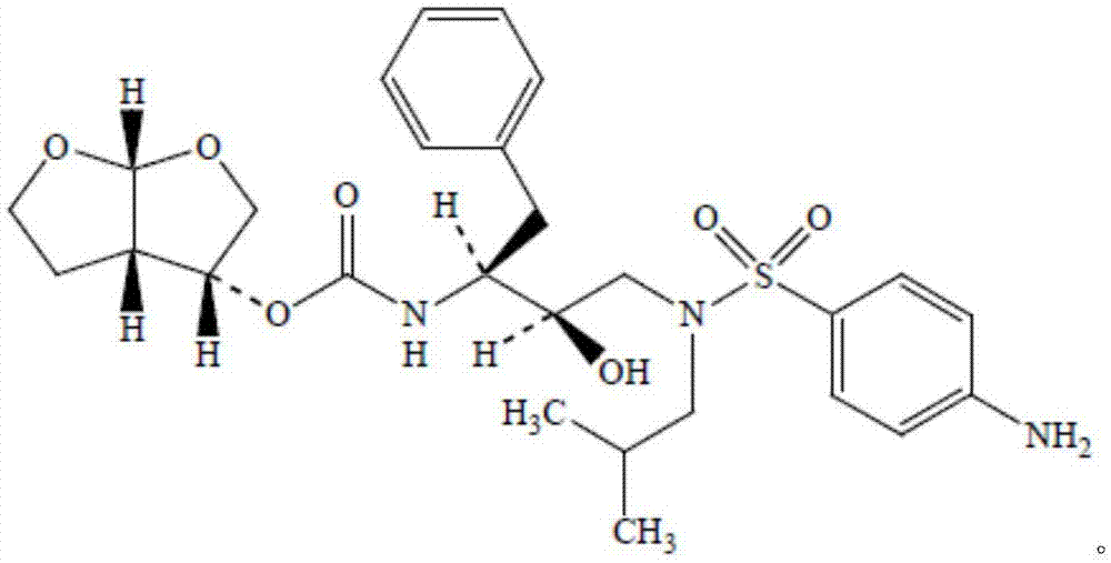 Darunavir amorphous form preparation method