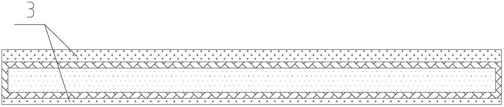 Normal chip single-faced three-dimensional circuit manufacture method by encapsulation prior to etching and normal chip single-faced three-dimensional circuit encapsulation structure