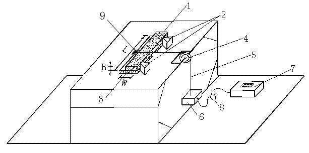 Method and system for testing fracture toughness of incompact soil body