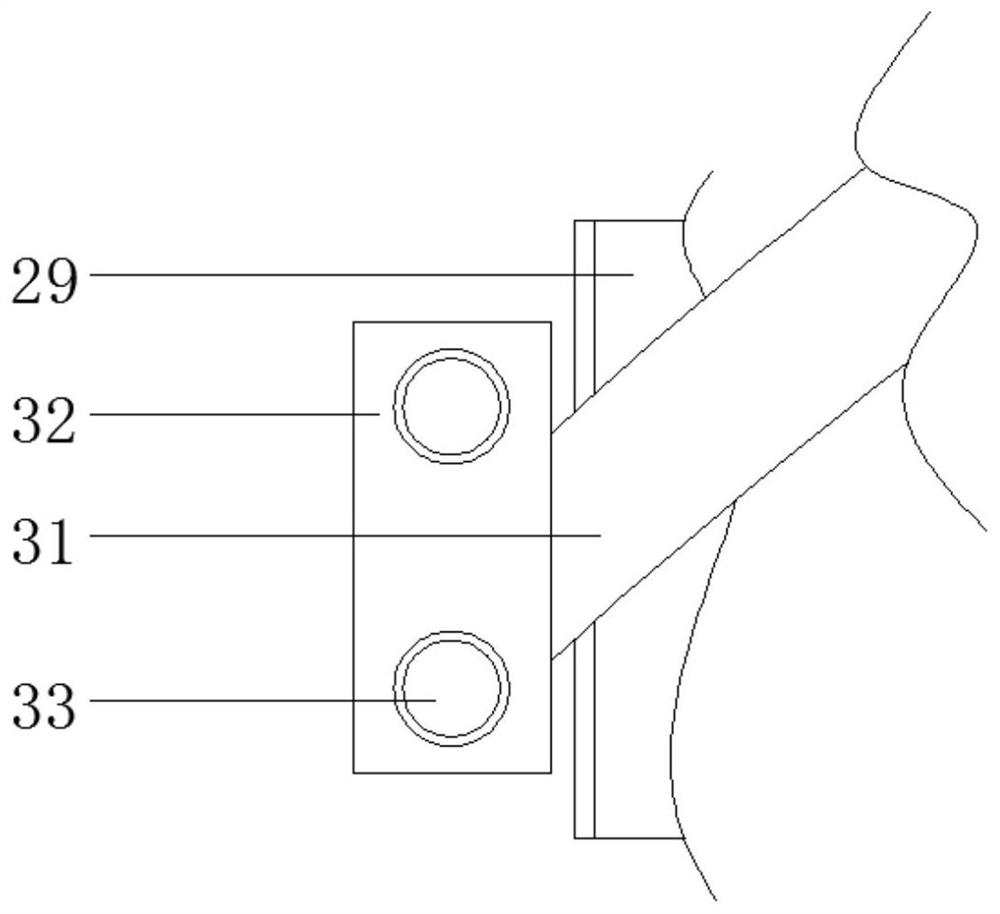 Plastic surgery maxillofacial region fixing device