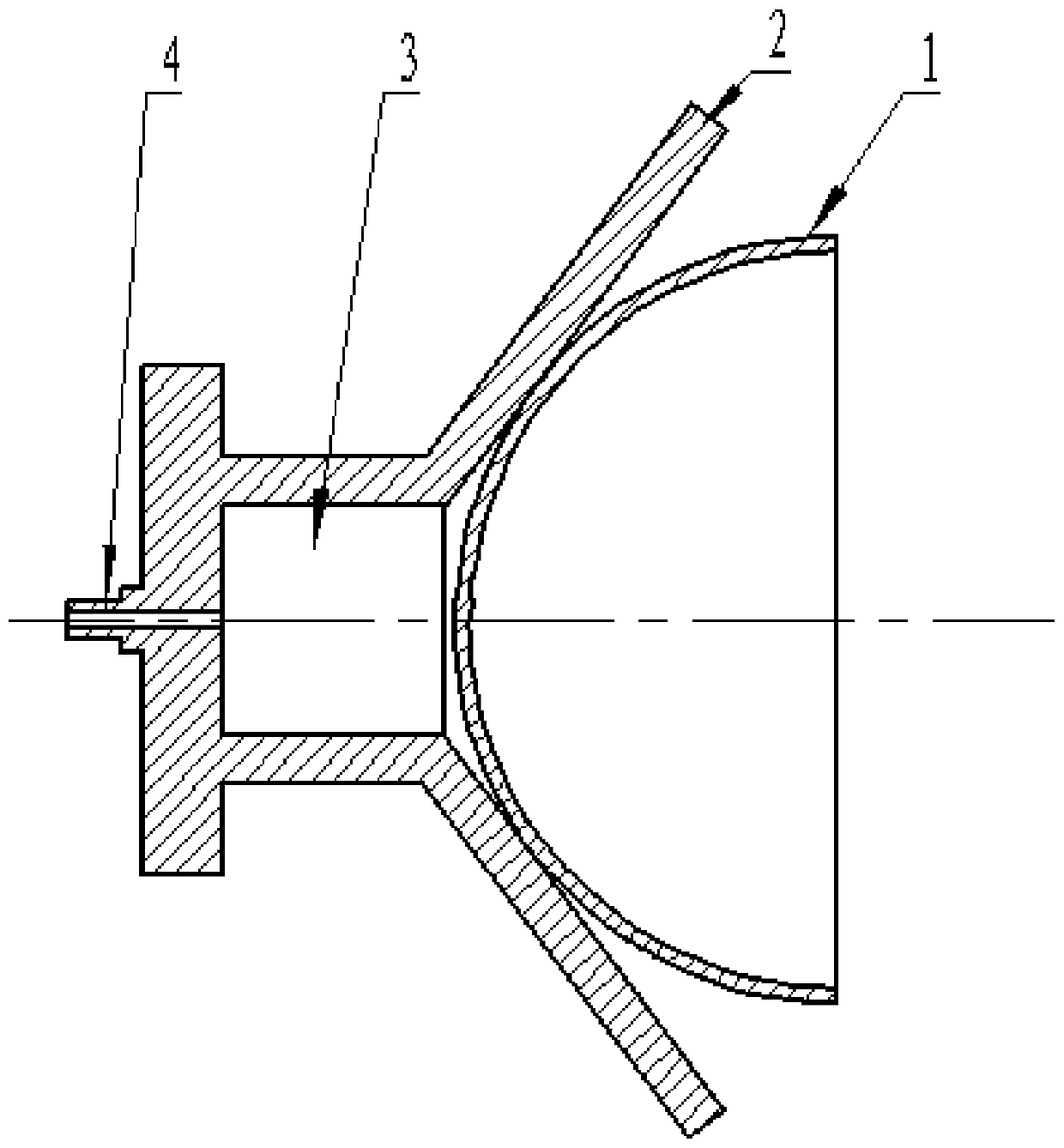 Automatic machining method of thin-wall hemispherical shell