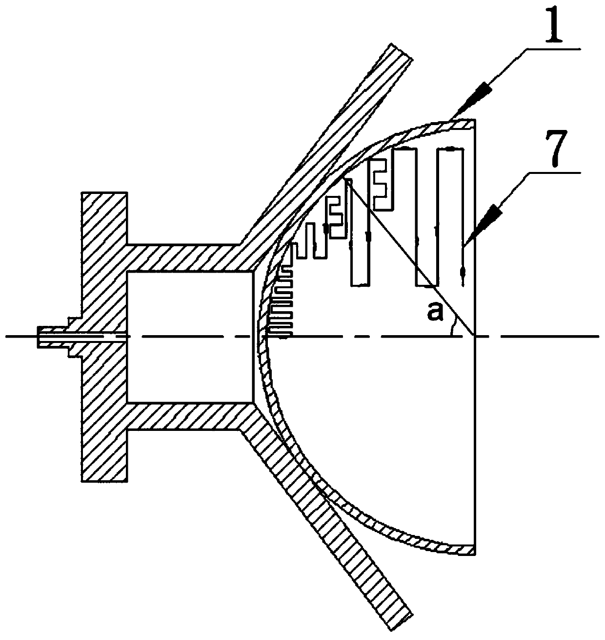 Automatic machining method of thin-wall hemispherical shell