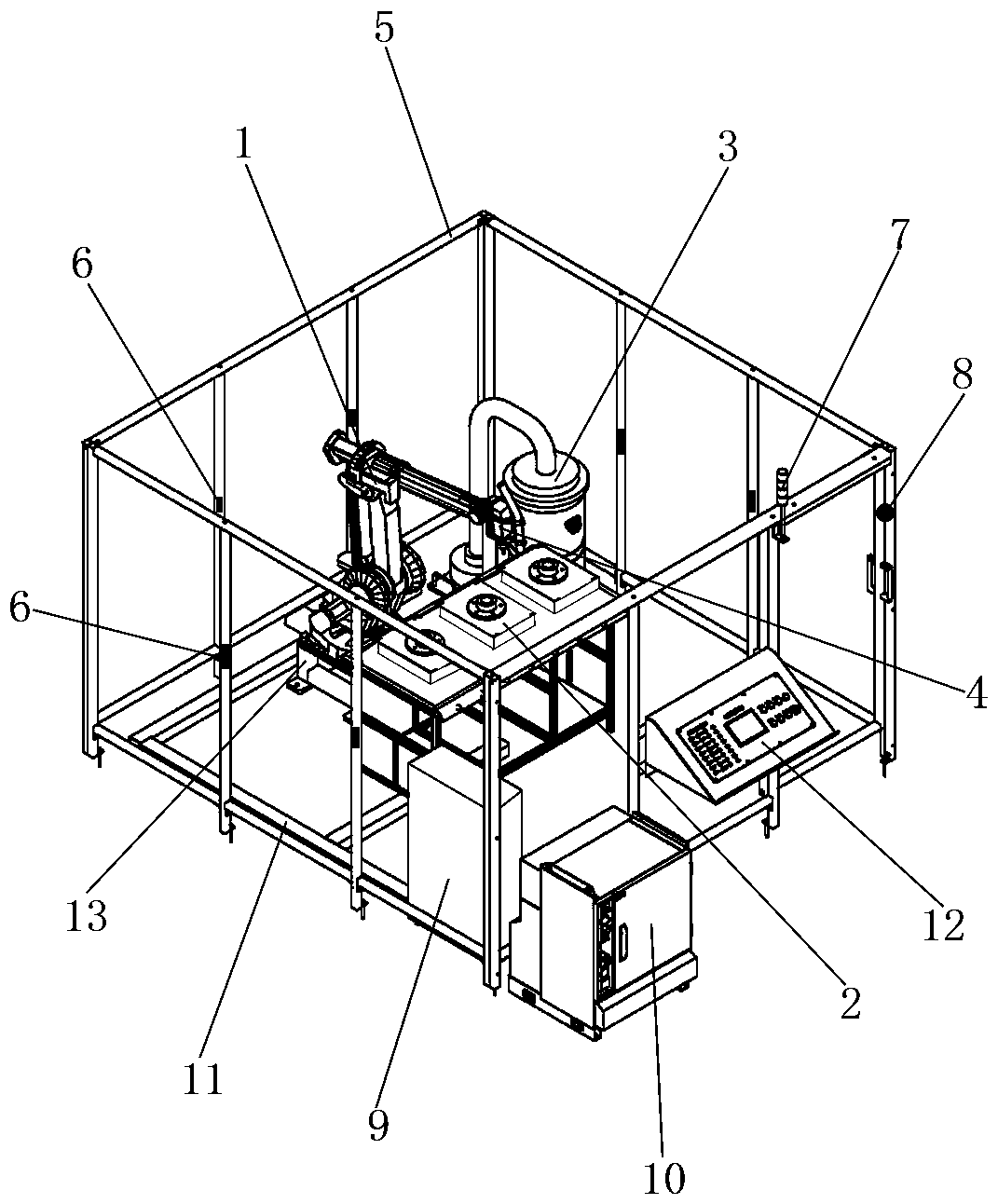 Numerical control deburring system and deburring method