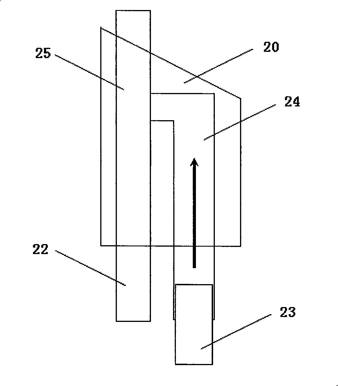 Spring self-switching type Y-shaped joint